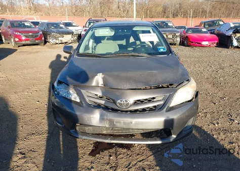 2012 Toyota Corolla L из США, поврежденный, VIN 2T1BU4EE4CC850636